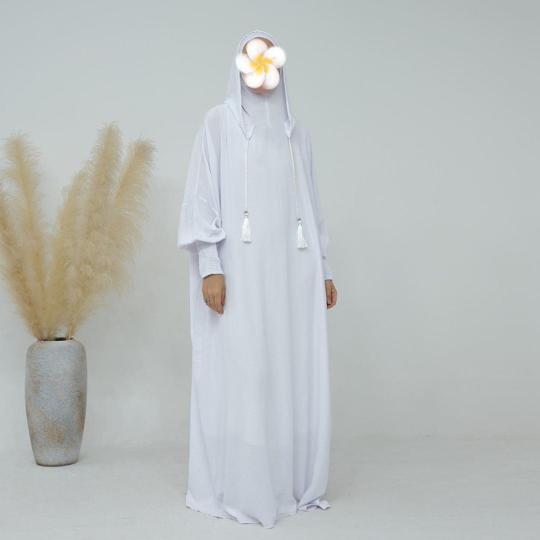 IMPORTED SOFT CEY HOODIE ABAYA