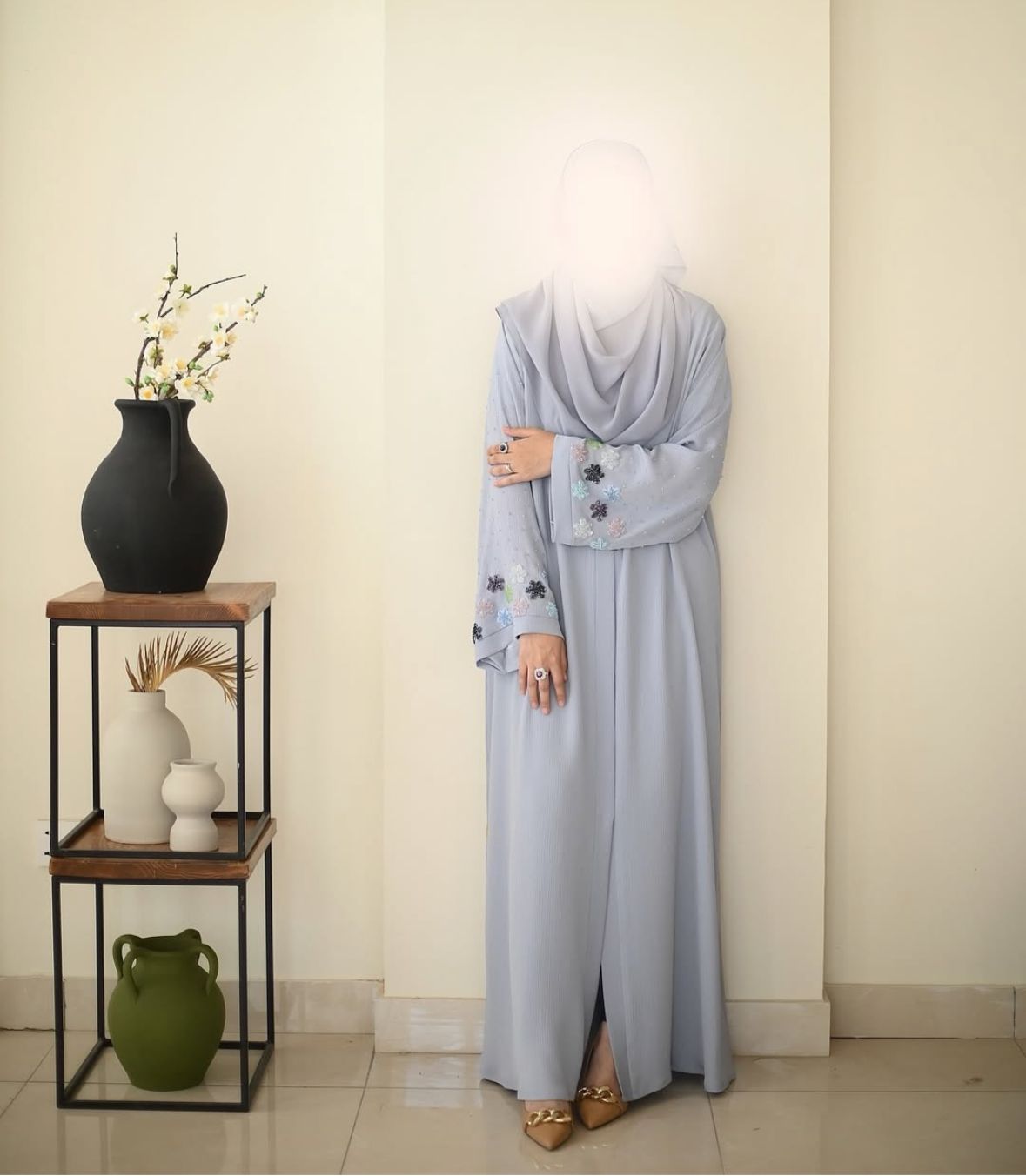 Dubai Imported Handworked Abaya With