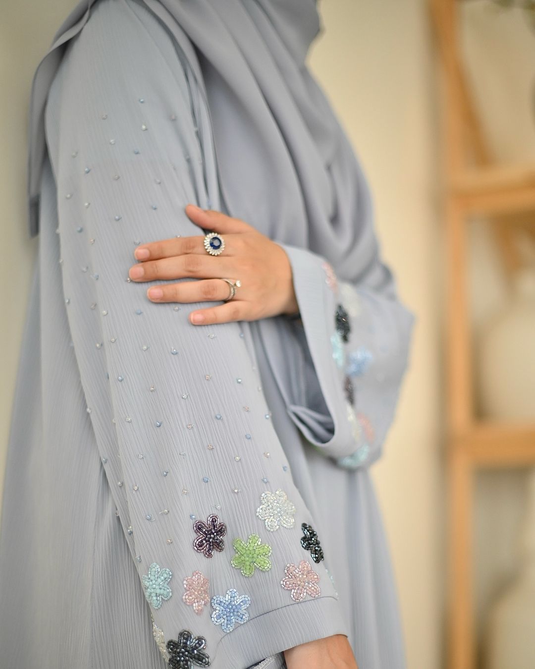 Dubai Imported Handworked Abaya With