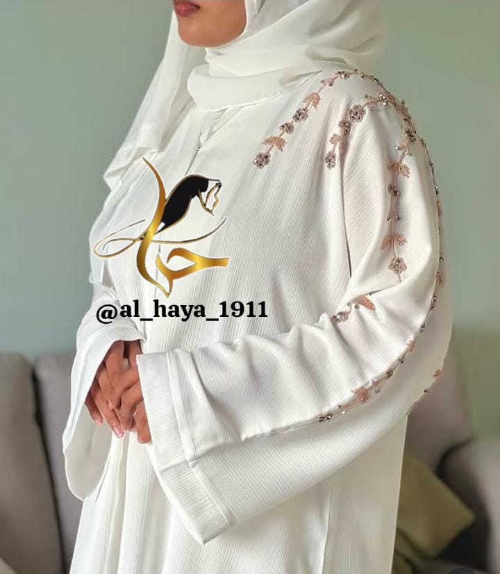 Dubai Imported Handworked Abaya With Hijab