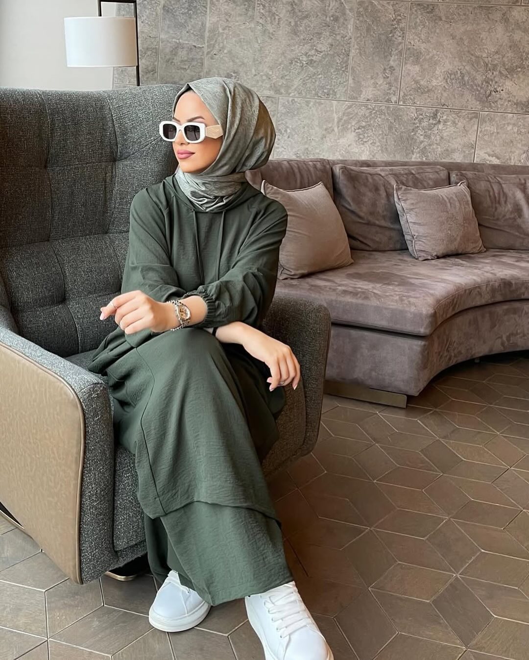 Imported soft Cey hoodie modest wear