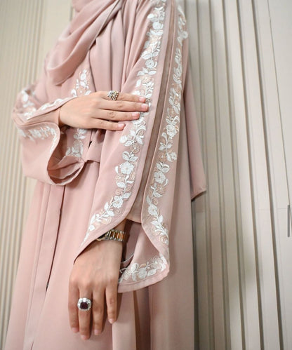 Dubai Imported Party Wear Abaya With hijab