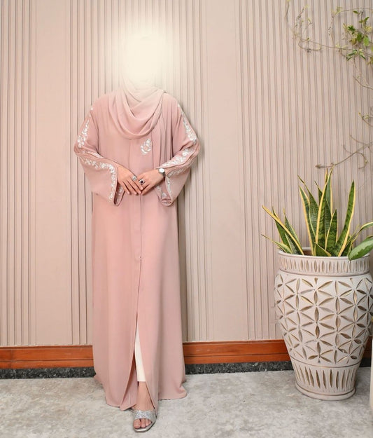 Dubai Imported Party Wear Abaya With hijab