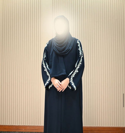 Dubai Imported Party Wear Abaya With hijab