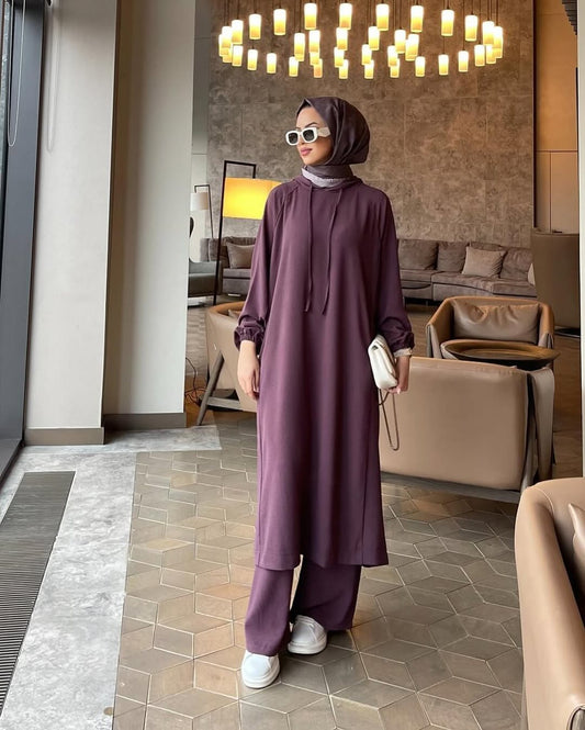 Imported Soft Cey Hoodie Modest Wear